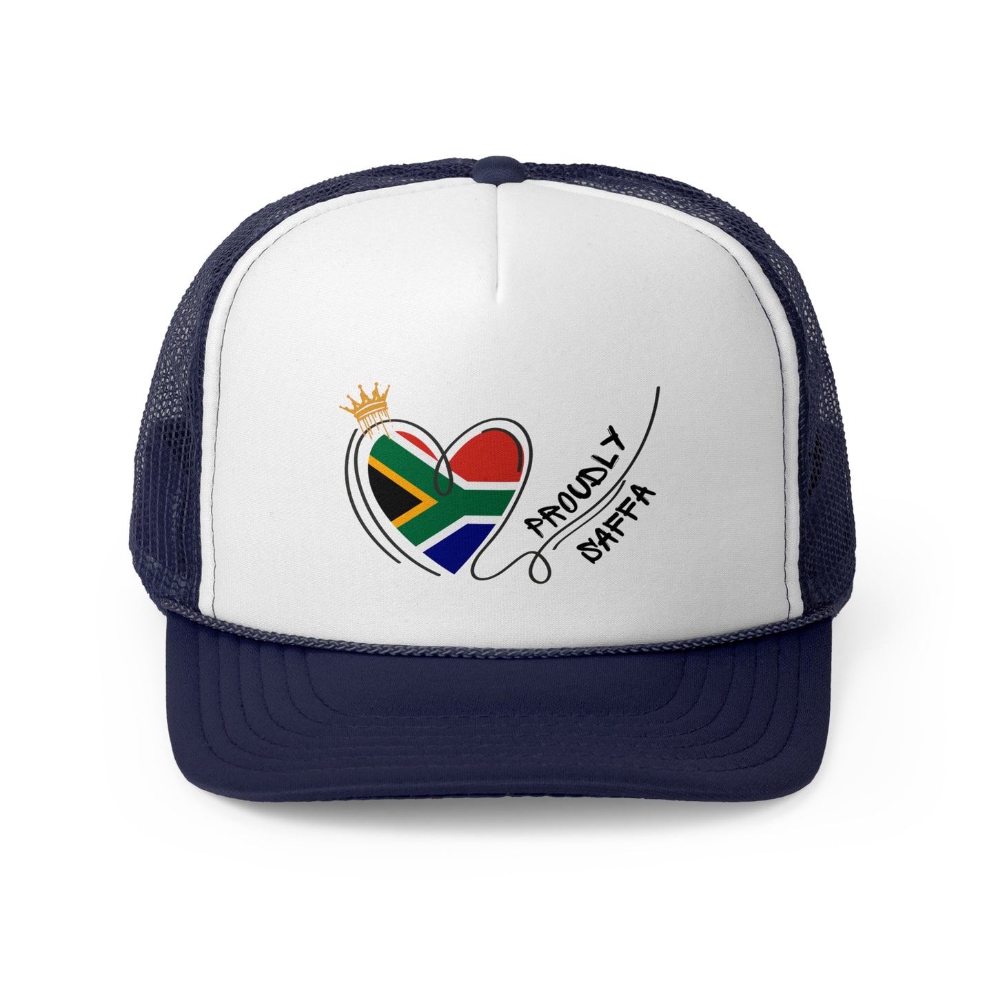 2-Tone Trucker Hat - SA Heart Proudly Saffa