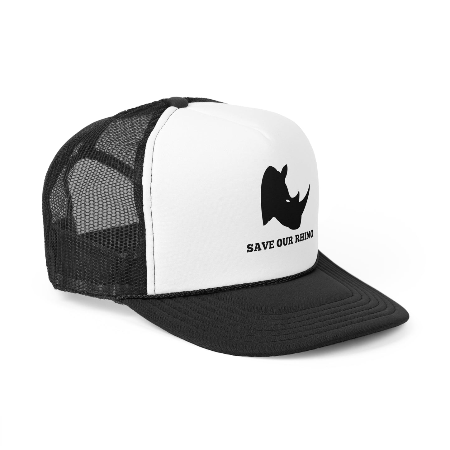 2-Tone Trucker Hat - Save Our Rhino Head