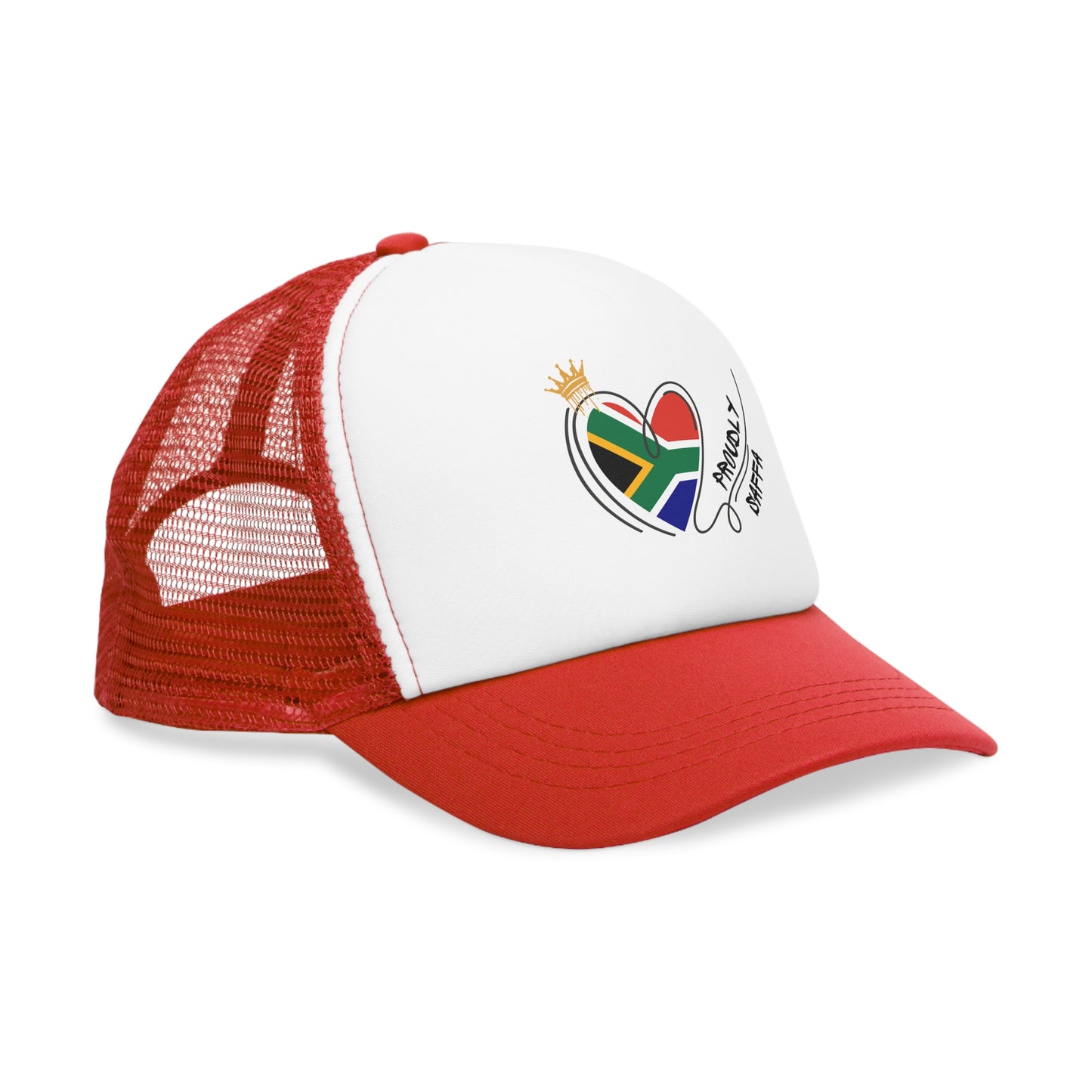 2-Tone Trucker Hat - SA Heart Proudly Saffa
