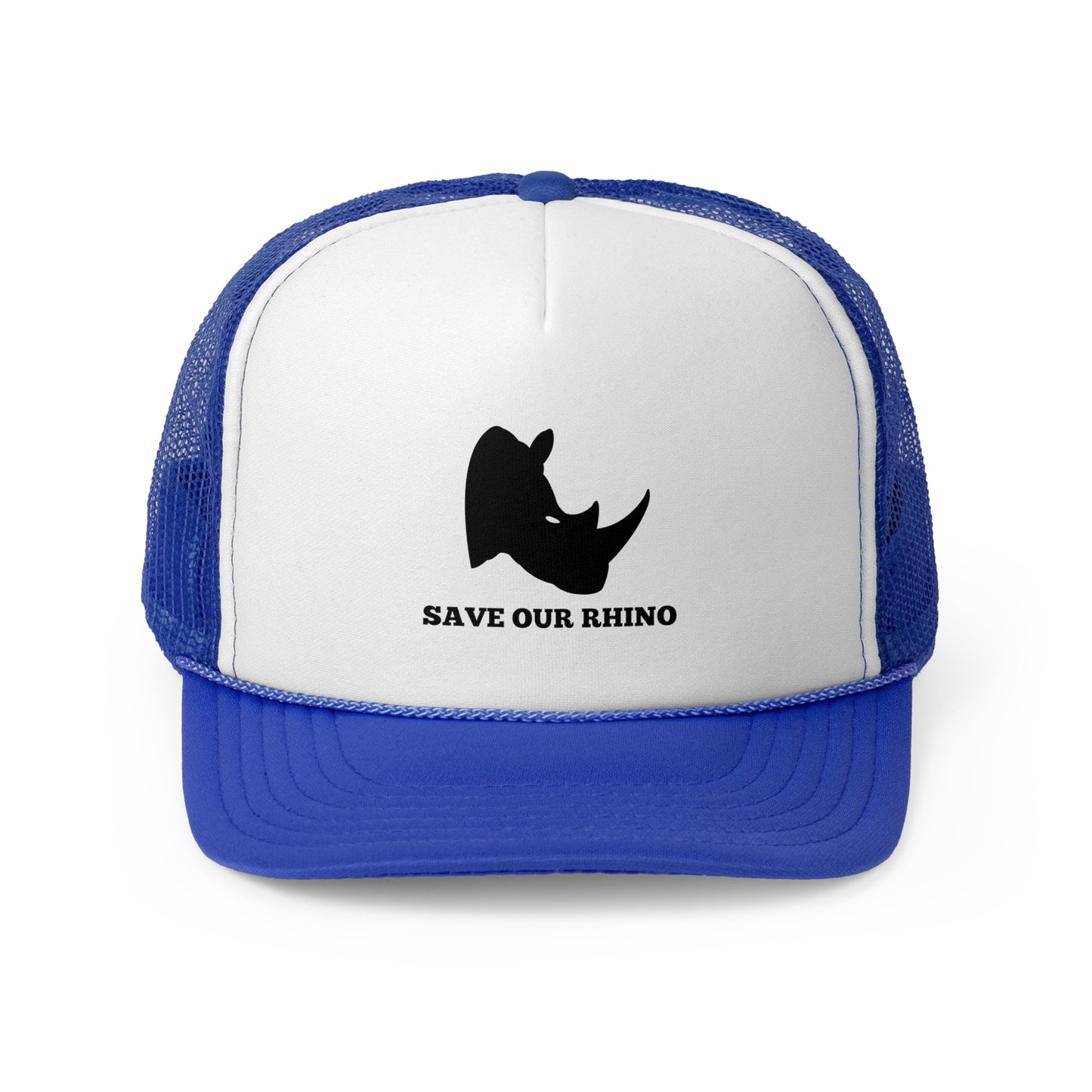2-Tone Trucker Hat - Save Our Rhino Head