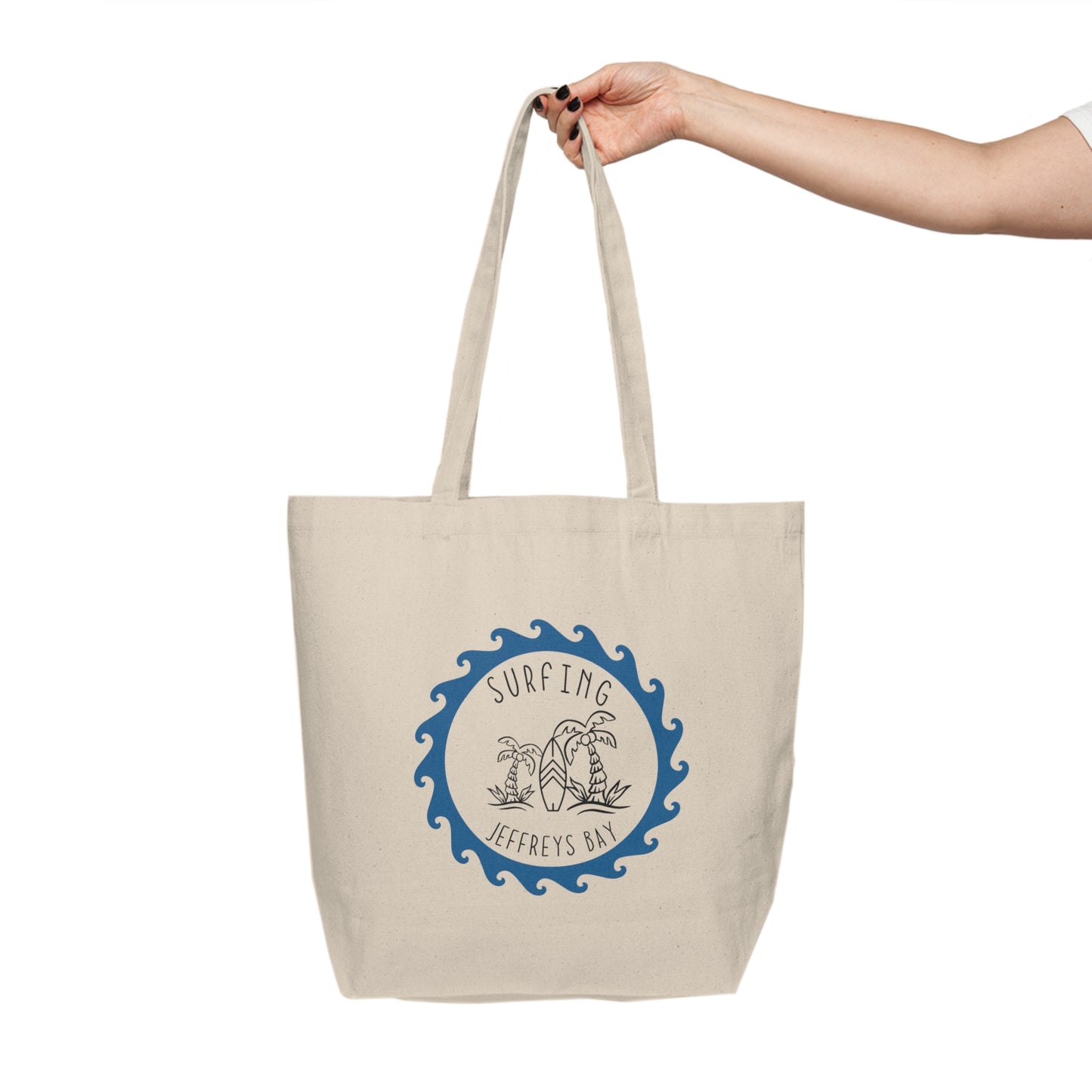 Cotton Beach Bag - Surfing Jeffreys Bay