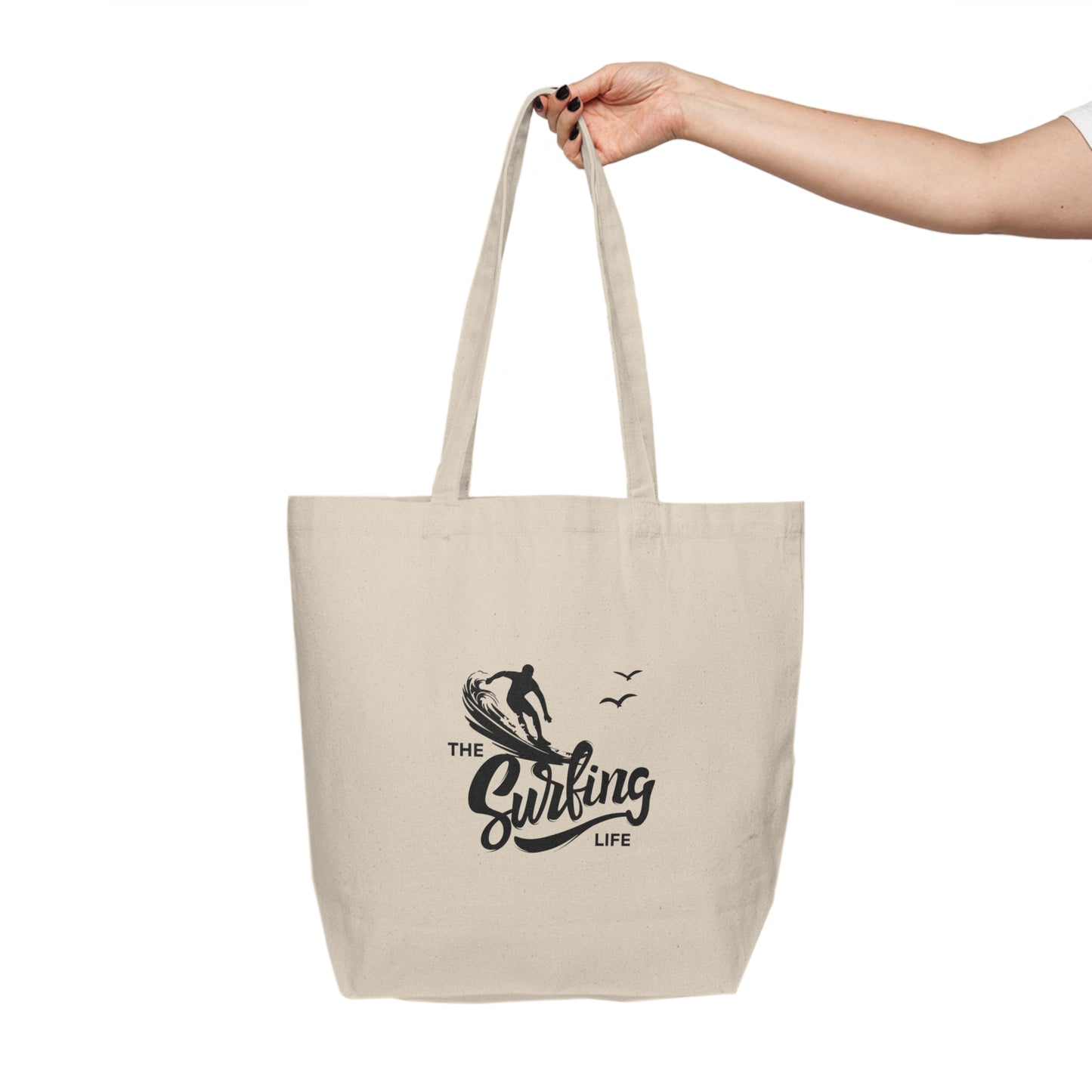 Cotton Beach Bag - The Surfing Life