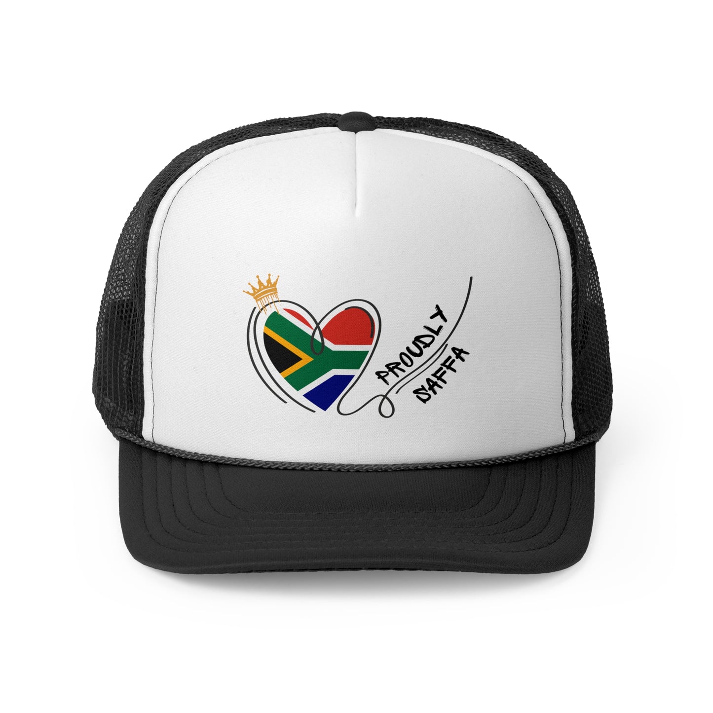 2-Tone Trucker Hat - SA Heart Proudly Saffa