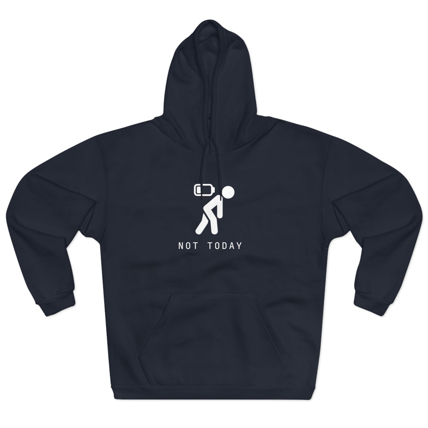 Men's Premium Designer Hoodies - Not Today