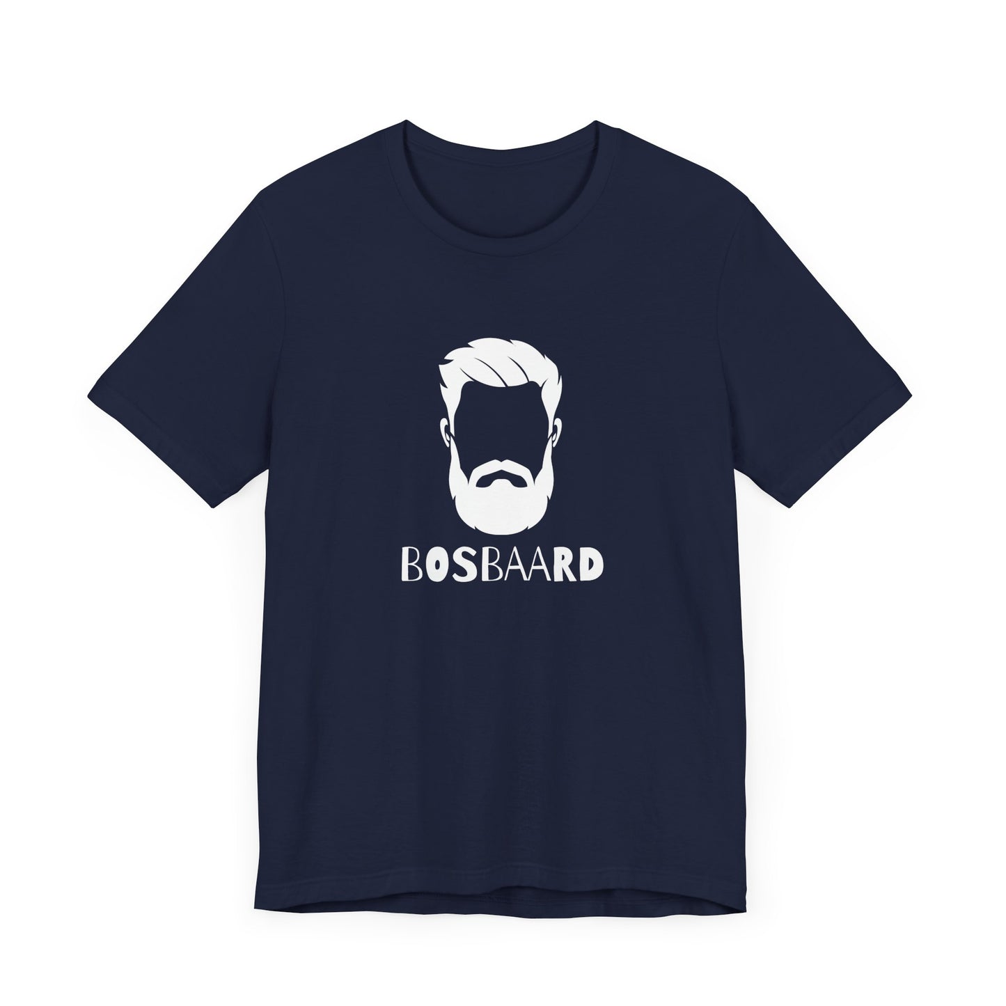 Men's Classic Fine Comb Cotton Crew Neck T-shirt - Bosbaard Face
