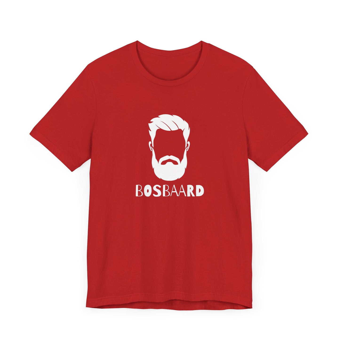 Men's Classic Fine Comb Cotton Crew Neck T-shirt - Bosbaard Face