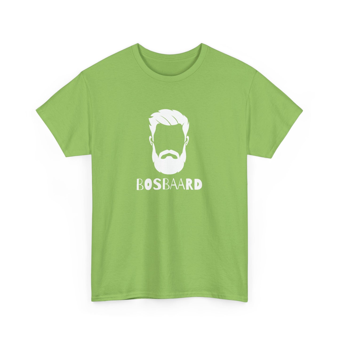 Men's Classic Fine Comb Cotton Crew Neck T-shirt - Bosbaard Face