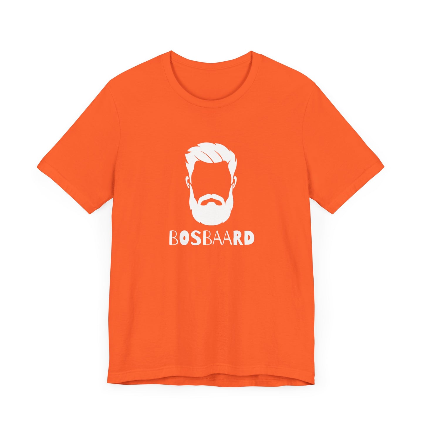 Men's Classic Fine Comb Cotton Crew Neck T-shirt - Bosbaard Face