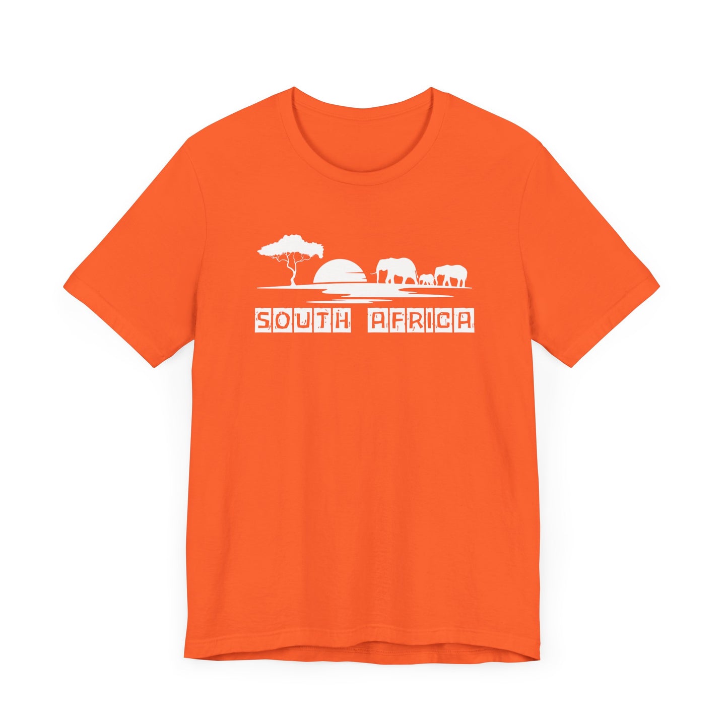 Men's Classic Fine Comb Cotton Crew Neck T-shirt - SA Safari