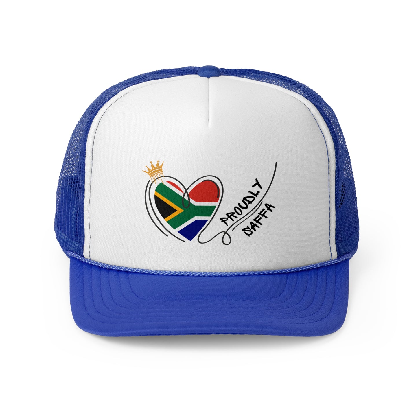 2-Tone Trucker Hat - SA Heart Proudly Saffa