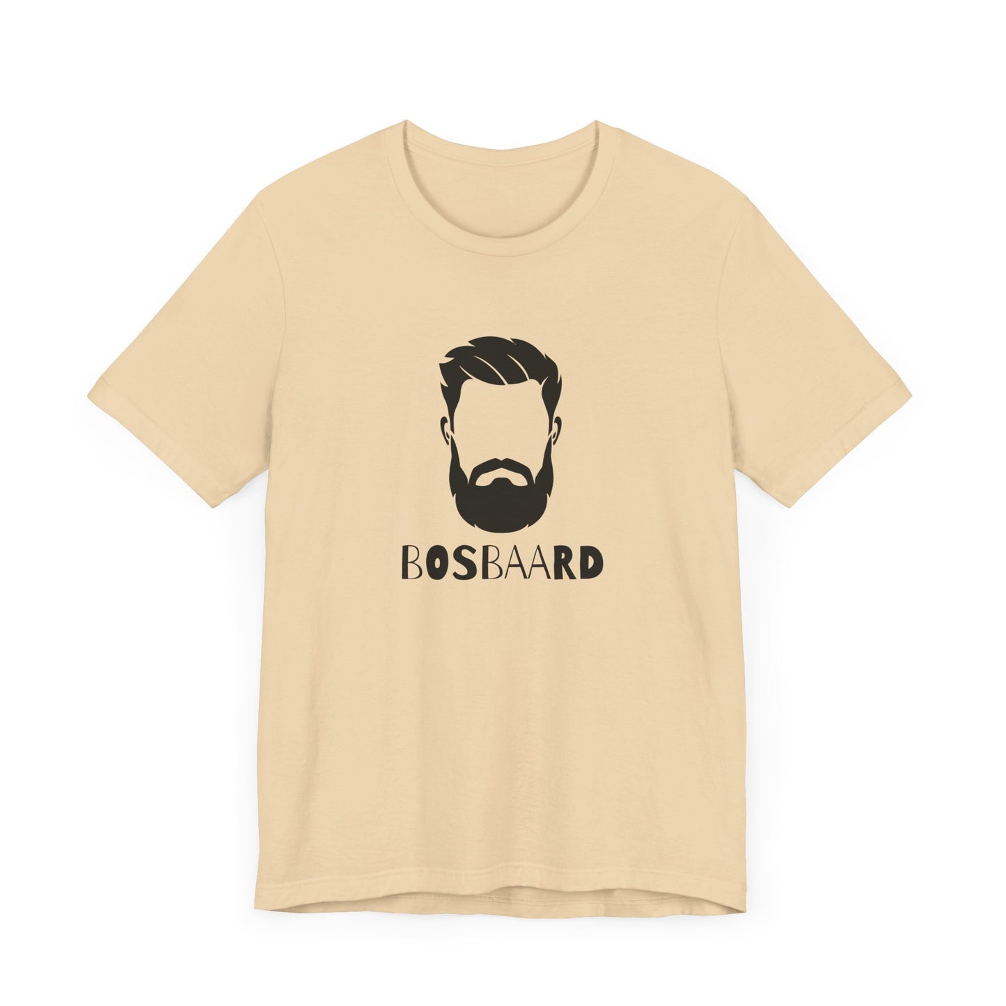 Men's Classic Fine Comb Cotton Crew Neck T-shirt - Bosbaard Face