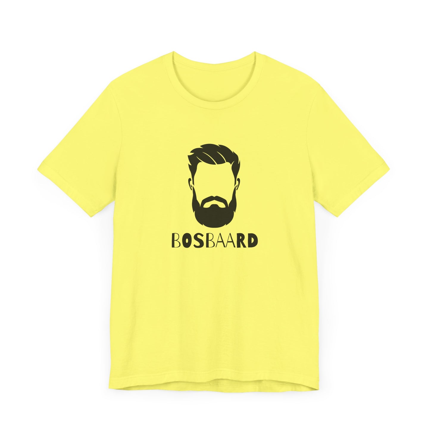 Men's Classic Fine Comb Cotton Crew Neck T-shirt - Bosbaard Face