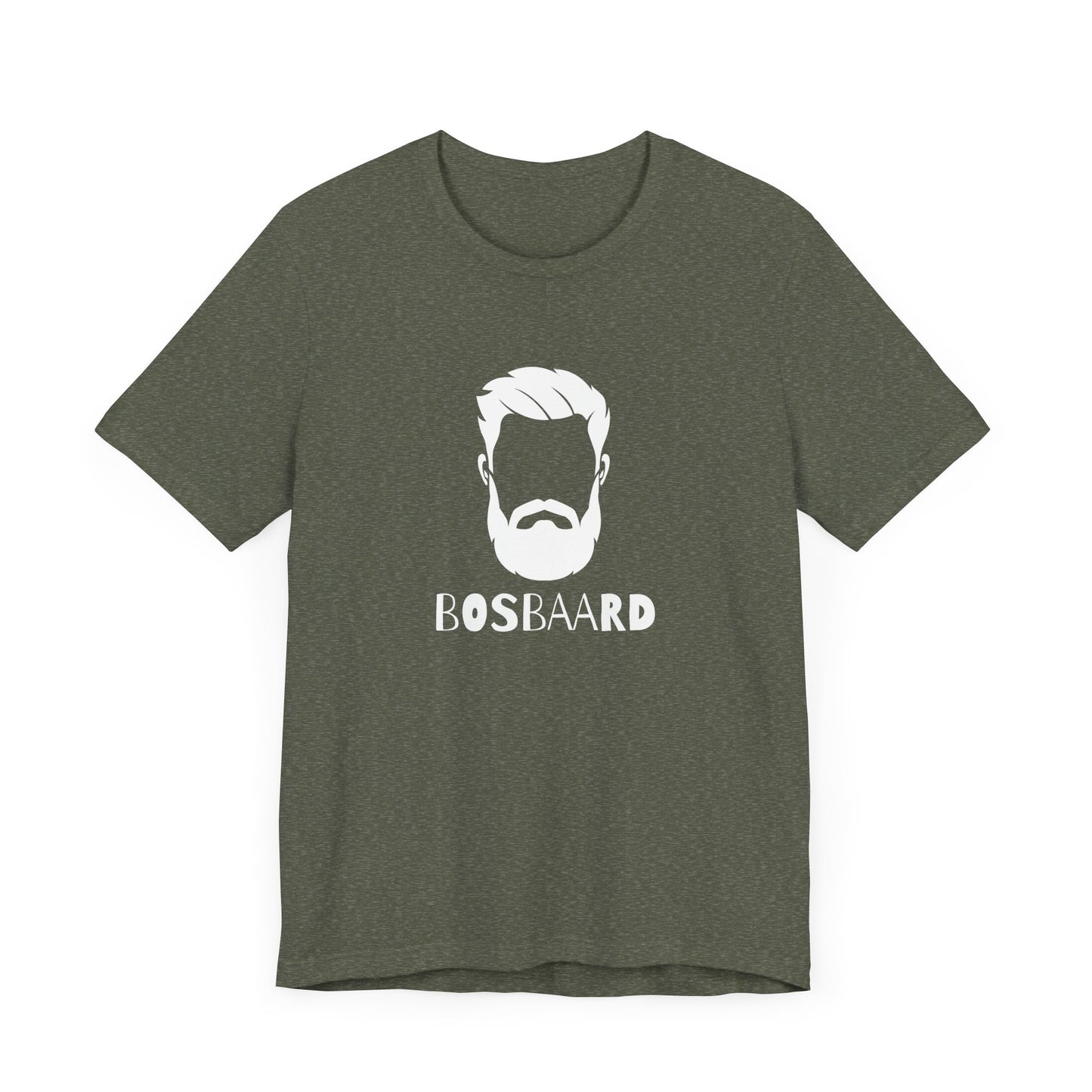 Men's Classic Fine Comb Cotton Crew Neck T-shirt - Bosbaard Face