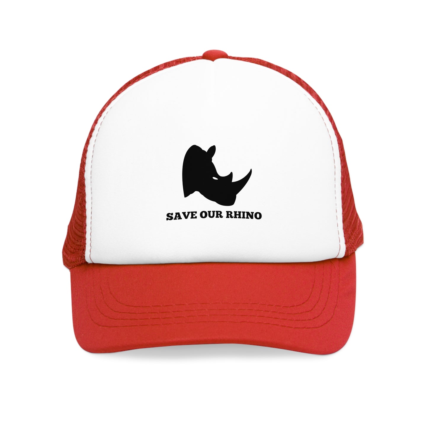 2-Tone Trucker Hat - Save Our Rhino Head