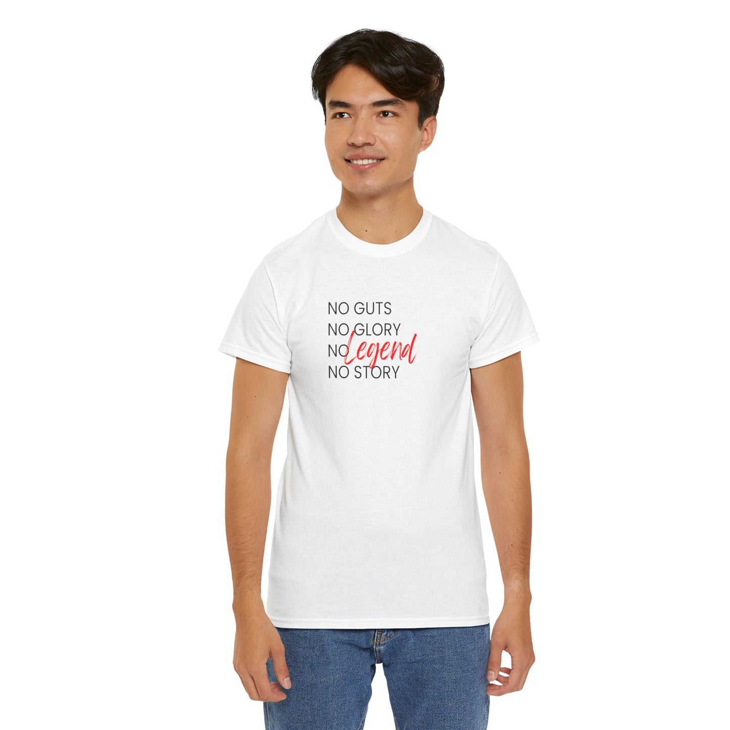 Men's Classic Fine Comb Cotton Crew Neck T-shirt - Legend