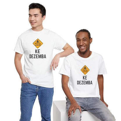Men's Classic Fine Comb Cotton Crew Neck T-shirt - Ke Dezemba