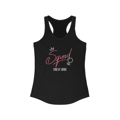 Ladies Racerback Vest - Bach Party 5A MAID OF HONOR