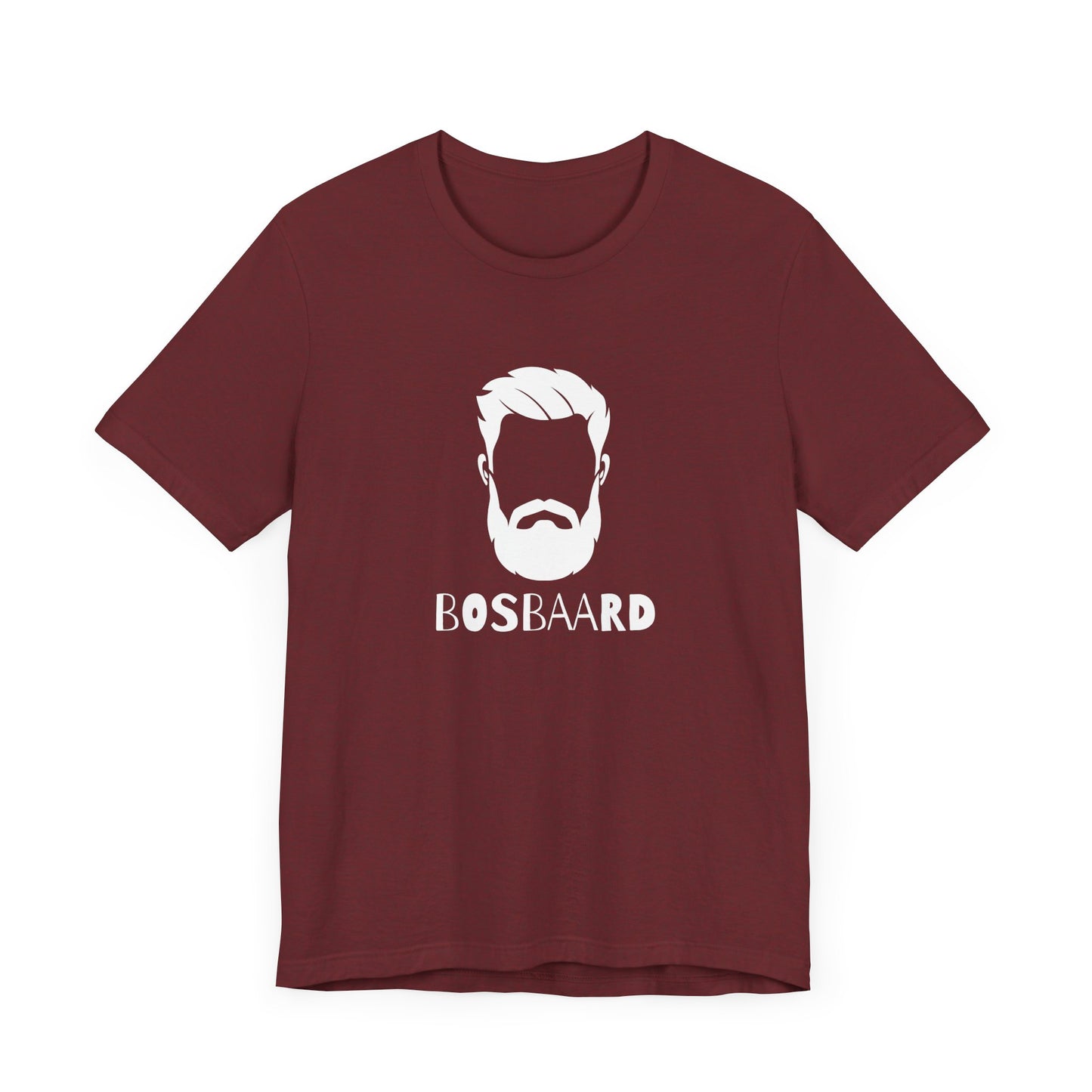 Men's Classic Fine Comb Cotton Crew Neck T-shirt - Bosbaard Face