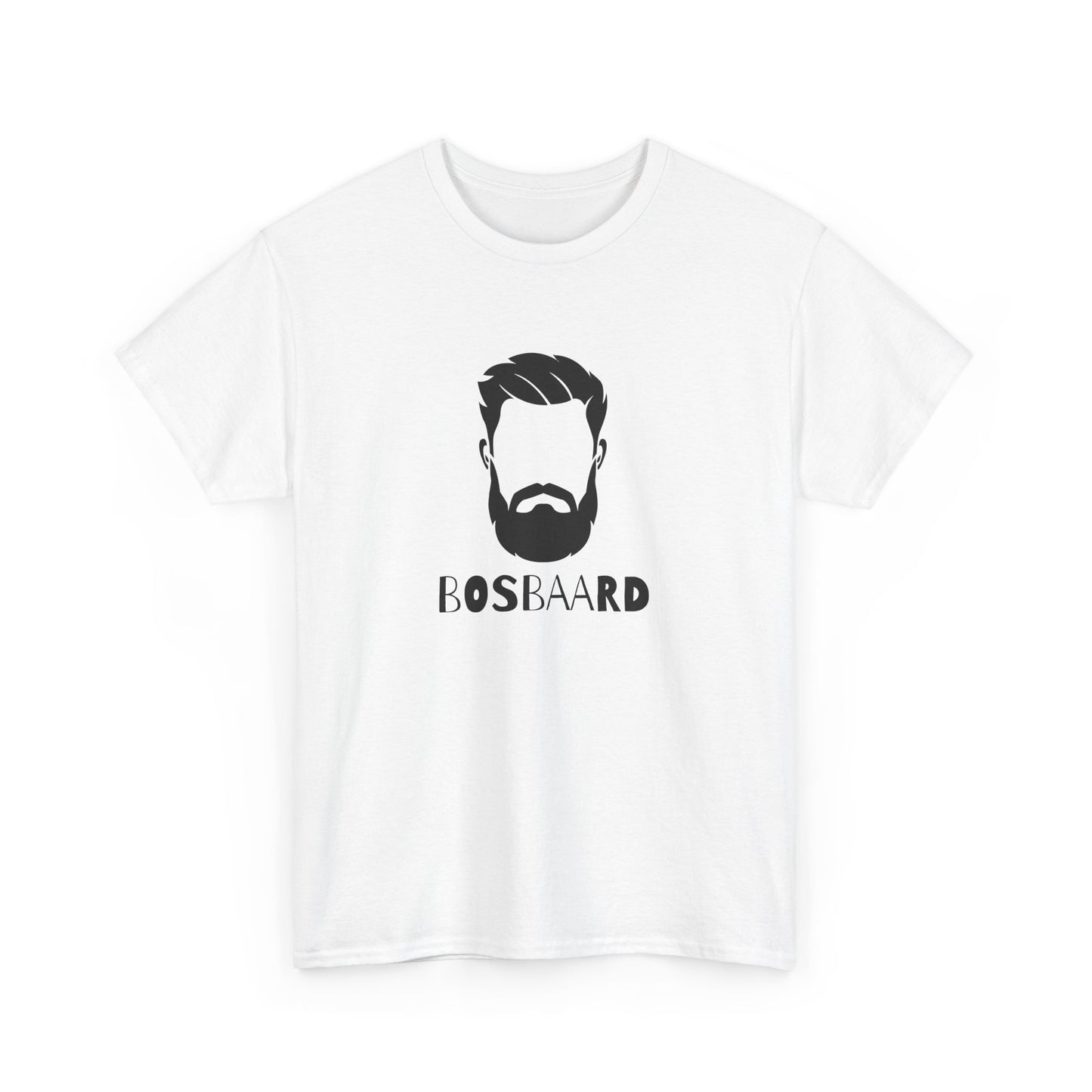 Men's Classic Fine Comb Cotton Crew Neck T-shirt - Bosbaard Face