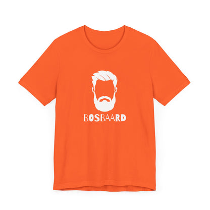 Men's Classic Fine Comb Cotton Crew Neck T-shirt - Bosbaard Face