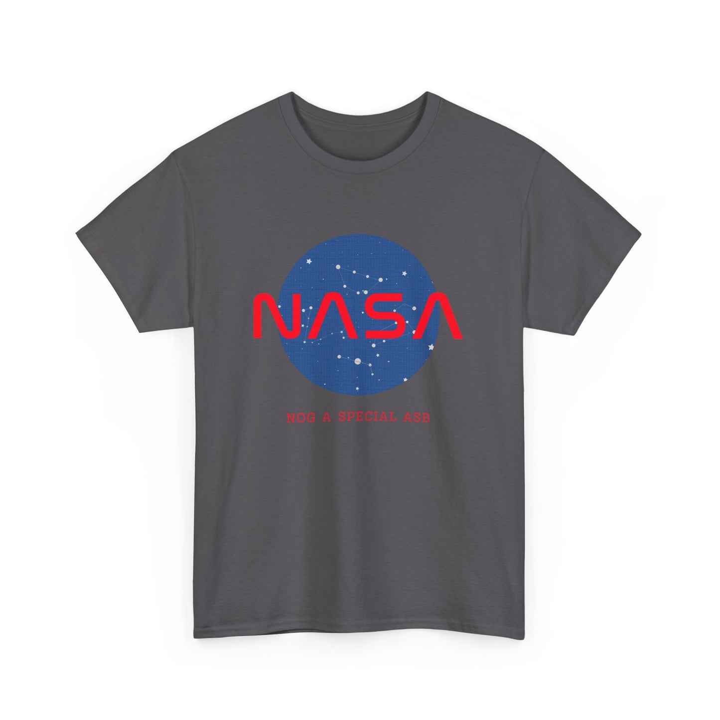 Men's Classic Fine Comb Cotton Crew Neck T-shirt - NASA