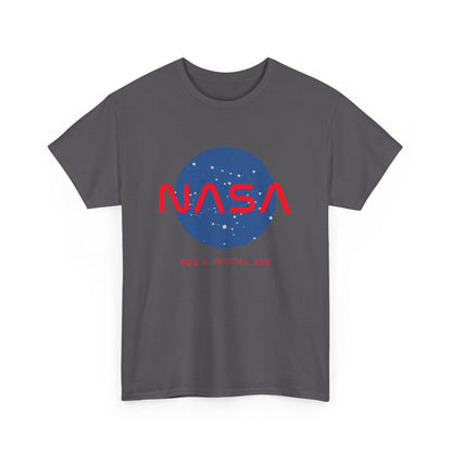 Men's Classic Fine Comb Cotton Crew Neck T-shirt - NASA
