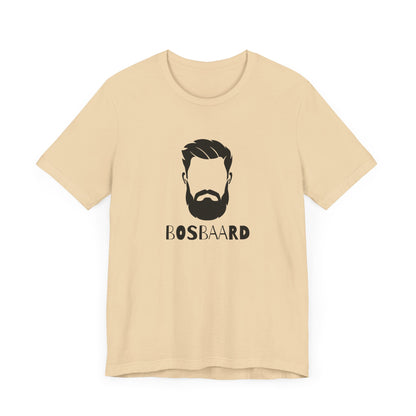 Men's Classic Fine Comb Cotton Crew Neck T-shirt - Bosbaard Face