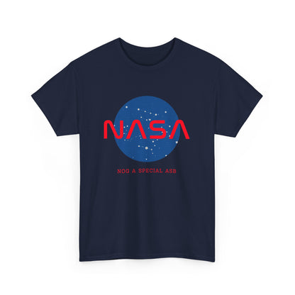 Men's Classic Fine Comb Cotton Crew Neck T-shirt - NASA
