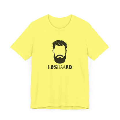 Men's Classic Fine Comb Cotton Crew Neck T-shirt - Bosbaard Face