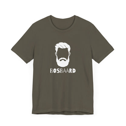 Men's Classic Fine Comb Cotton Crew Neck T-shirt - Bosbaard Face