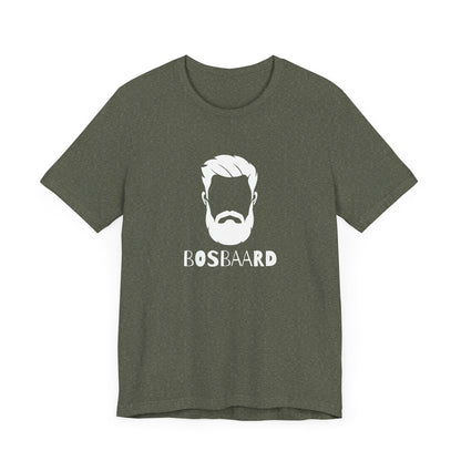 Men's Classic Fine Comb Cotton Crew Neck T-shirt - Bosbaard Face