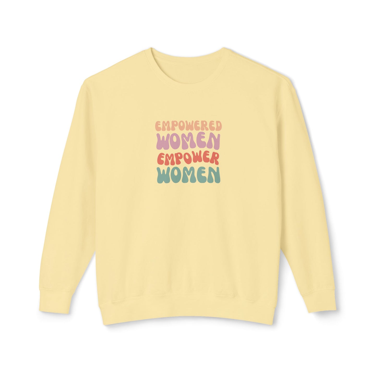 Women's Premium Designer Sweatshirt - Empowered Women