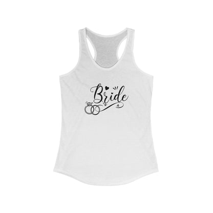 Ladies Racerback Vest - Bach Party 1A BRIDE