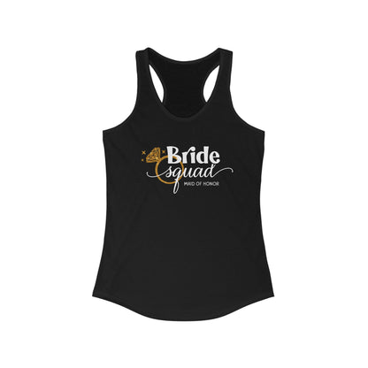 Ladies Racerback Vest - Bach Party 2A MAID OF HONOR